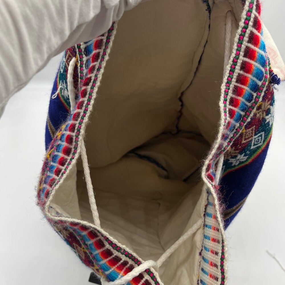 Unbranded Multicolor Winter Drawstring Backpack B… - image 10